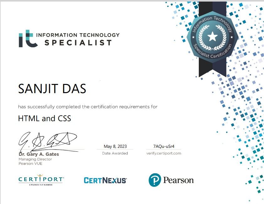 HTML CSS specialist