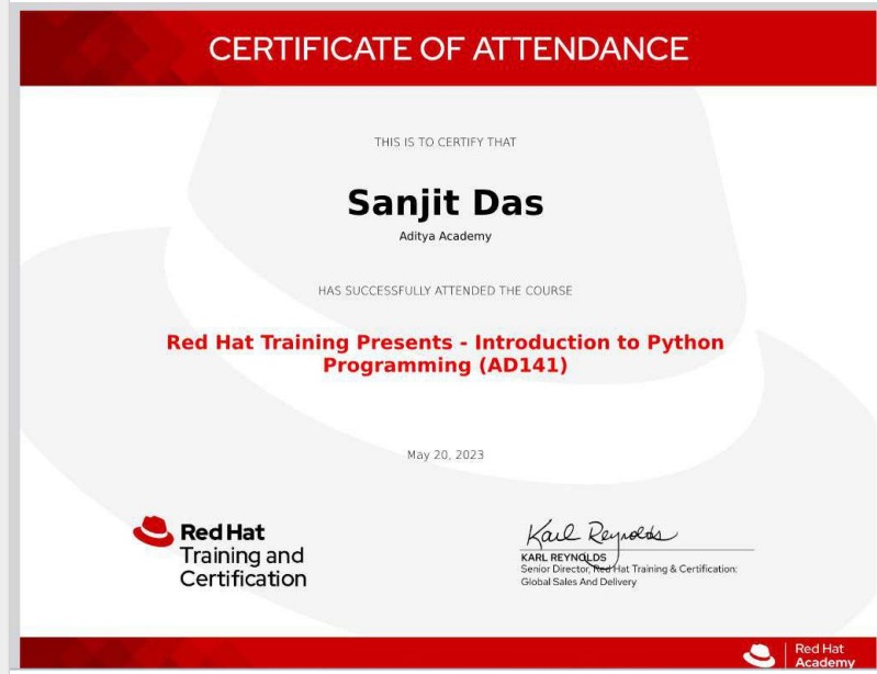 Red Hat Python