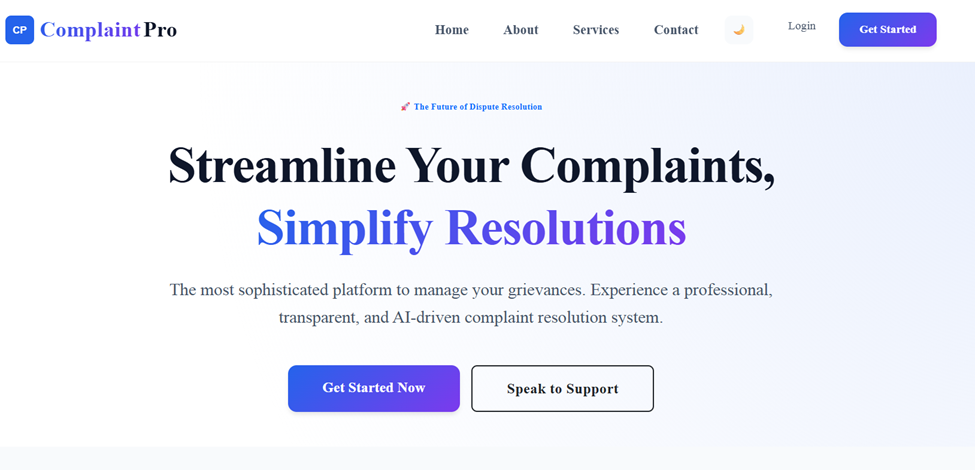 ComplaintPro preview